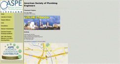 Desktop Screenshot of clevelandaspe.org